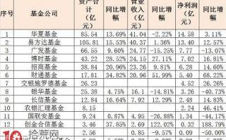 2016年公募基金收益率排行榜一览表