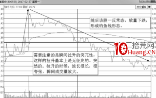 解析诱惑分时图走势-钓鱼波形态（图解）