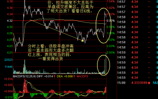 尾盘拉升的盘口语言1（图解）