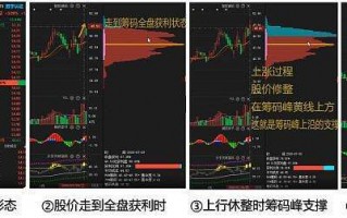 筹码分布教程4：如何用筹码分布看支撑压力（图解）